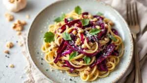 Pesto di radicchio: la ricetta del condimento perfetto per pasta e bruschette