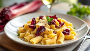 Pasta al radicchio: la ricetta del primo piatto facile e gustoso