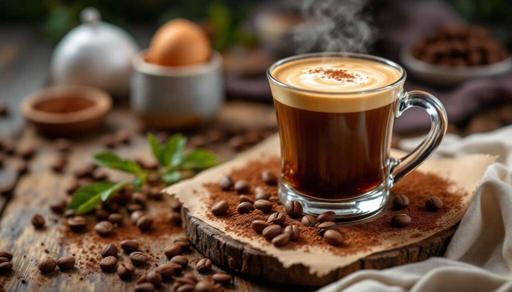 Occorre il caffè per fare la bevanda calda vintage chiamata Calimero. Videoricetta