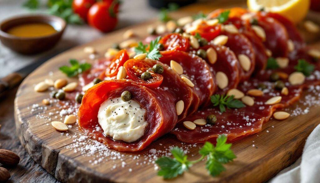 Involtini di bresaola: la ricetta