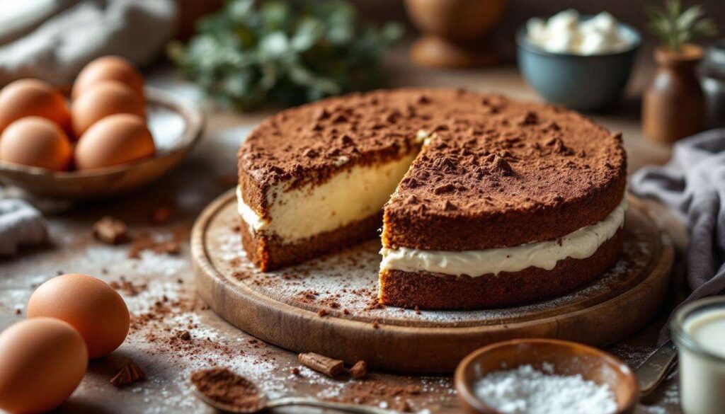 Torta nuvola al cacao con crema al mascarpone: l’effetto “nuvola” che riesce sempre