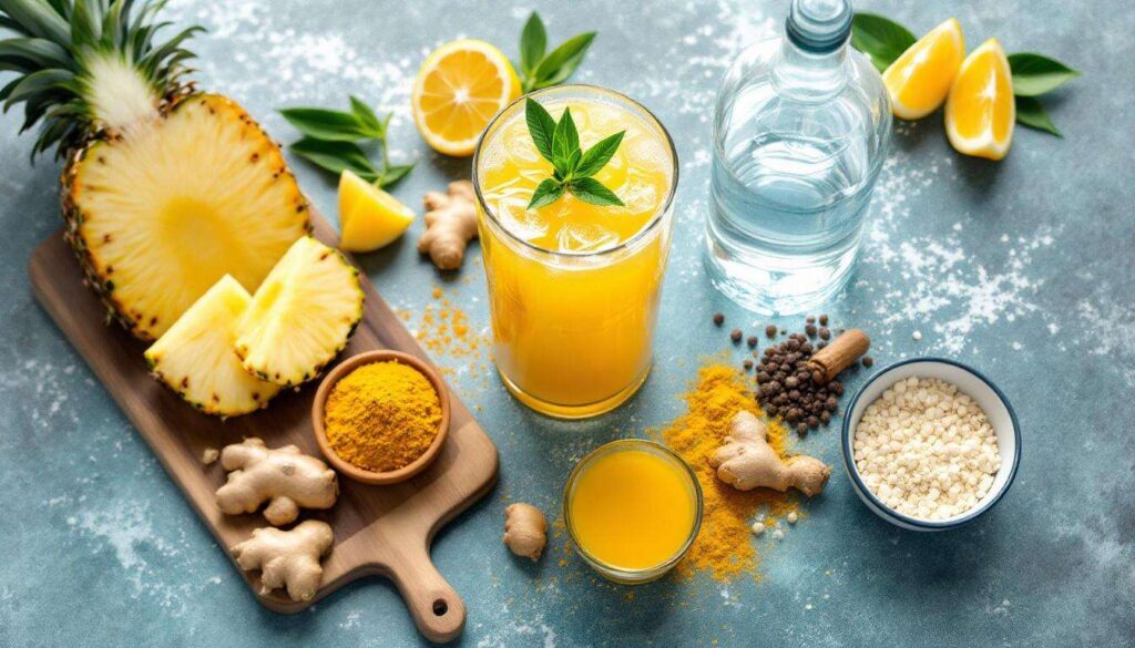 La bevanda estiva di ananas e zenzero che purifica il fegato: ecco la ricetta