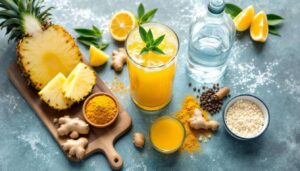 La bevanda estiva di ananas e zenzero che purifica il fegato: ecco la ricetta