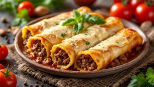 Quando la voglia di un piatto ricco si fa sentire, i cannelloni di carne al forno risolvono la cena