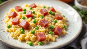 Il famoso risotto alle 3 P: un primo piatto raffinato da preparare in meno di 30 minuti