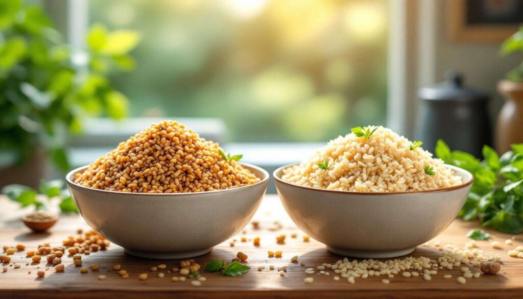 Quinoa o riso integrale? Il confronto definitivo su sazietà e nutrienti.