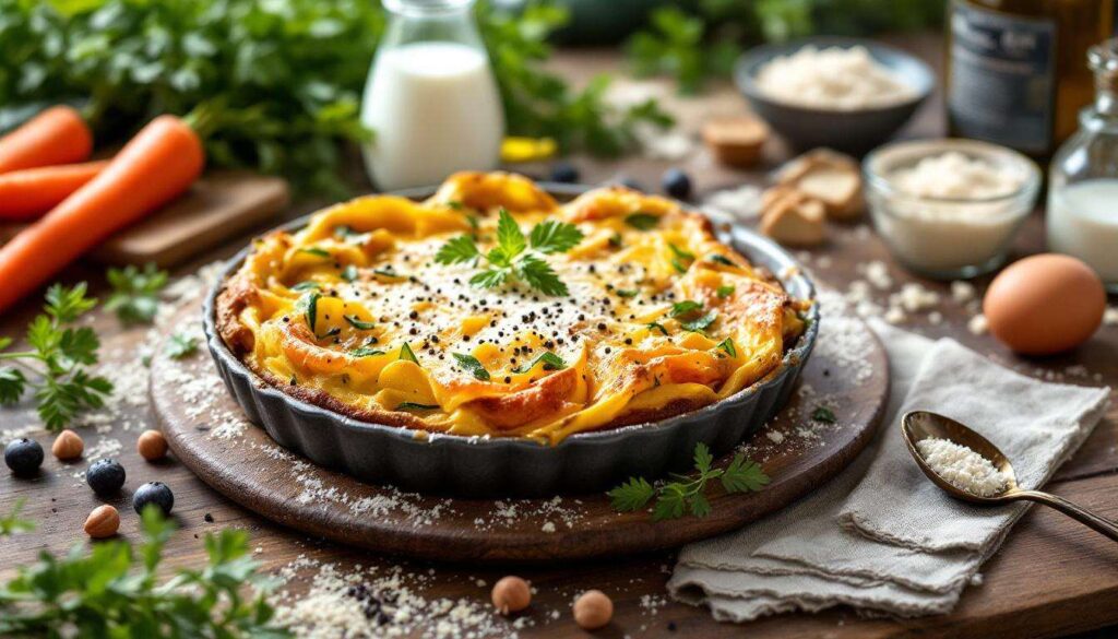 Sformato di verdure al forno con parmigiano: piatto unico semplice e nutriente