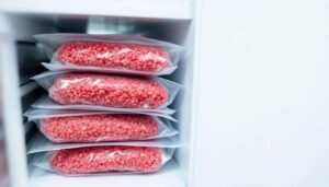 Perché il macinato congelato deve essere messo a strati nel freezer: il trucco dimenticato che salva la cena in cinque minuti