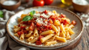Pasta alla Ciociara ricetta primo piatto facile e veloce in pochi minuti