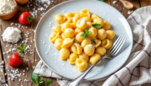 Gnocchi con 2 ingredienti, niente patate e niente uova, pasta fresca in pochi minuti!