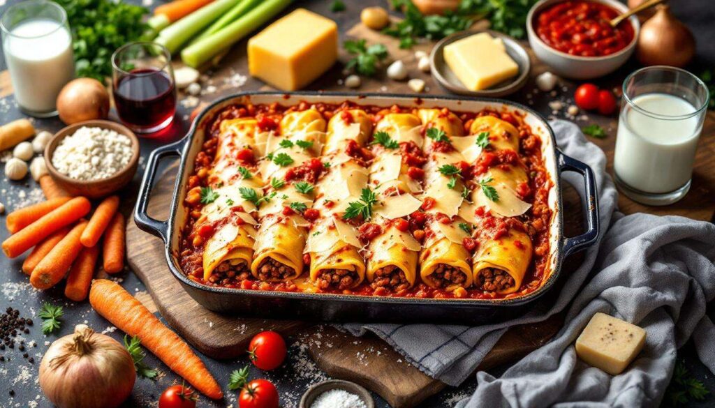 Cannelloni ripieni di carne al forno: come realizzarli con besciamella fatta in casa