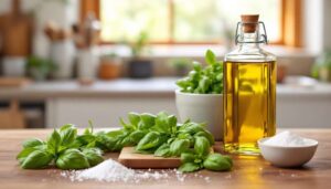 Un cuoco rivela come conservare il basilico fresco nell’olio per mesi