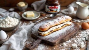 Éclair con Nutella e panna montata: la ricetta facile che riesce sempre