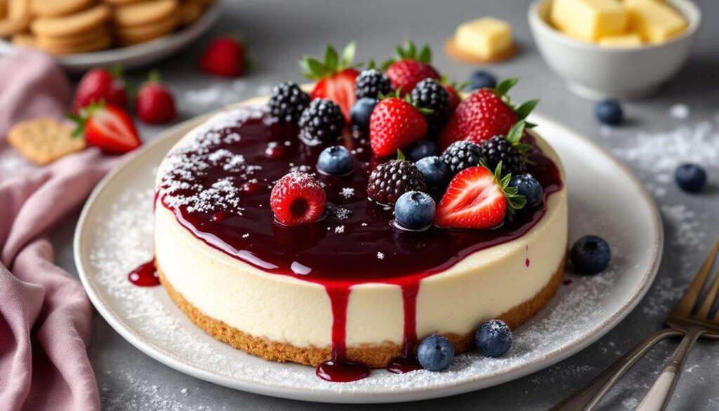 Un dessert che non richiede l'uso del forno: torta al formaggio con un gusto delizioso