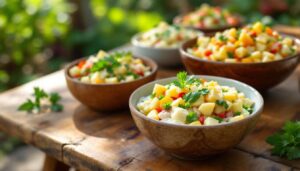Le varianti dell’insalata di patate, il piatto più democratico e saziante