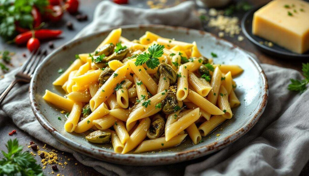 Pasta integrale e carciofi: un pranzo gustoso e sano da condividere con la famiglia