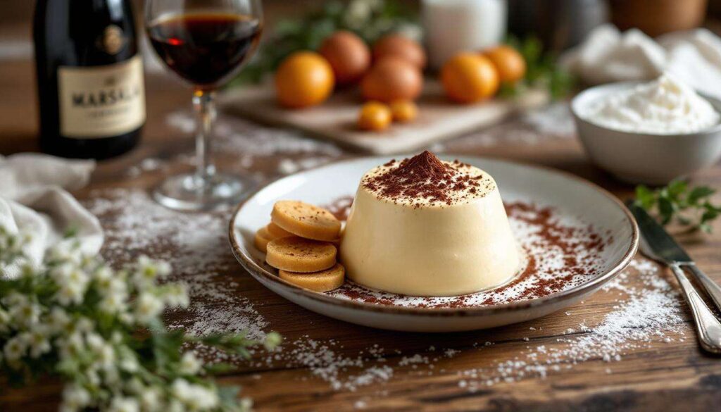 Semifreddo allo zabaione al Marsala: cremoso, elegante e senza forno