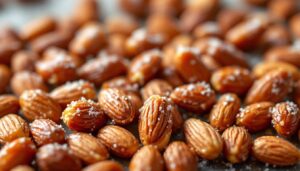 Mandorle pralinate fatte in casa: croccanti e lucide in meno di 30 minuti (senza forno)