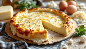 Sei stanco delle solite torte salate? Prova questa crostata al formaggio pronta in 5 minuti