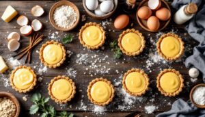 Crostatine senza zucchero aggiunto con crema alla vaniglia: friabili e leggere