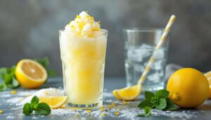 Granita al limone fatta in casa, senza gelatiera: il trucco della forchetta per farla fine