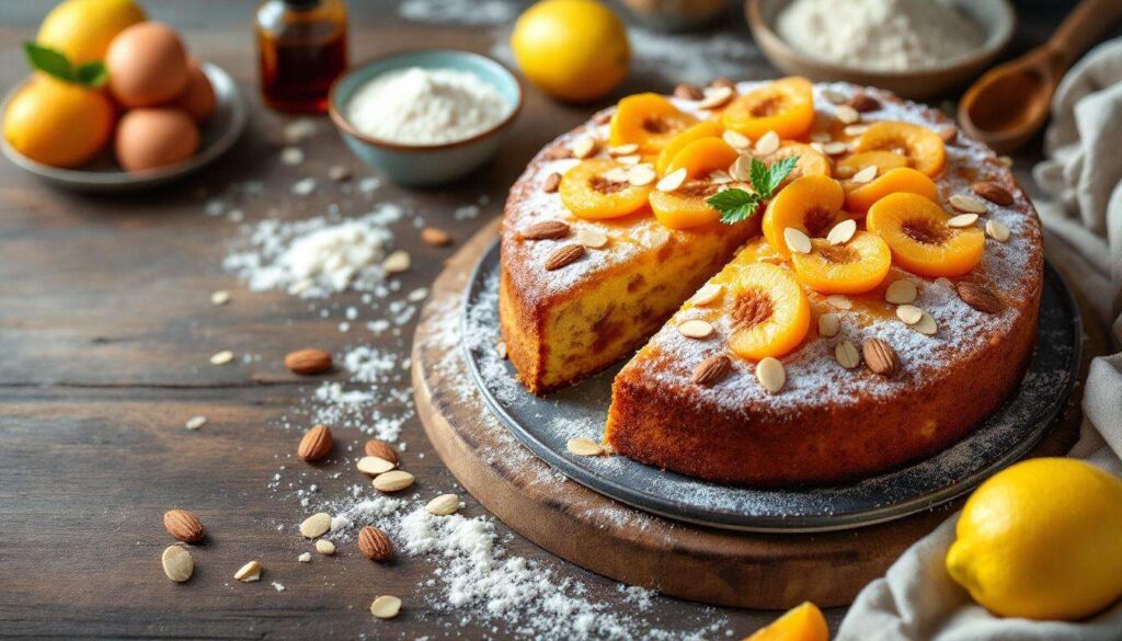Torta di albicocche fresche e mandorle: soffice, profumata e facile da fare