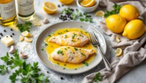Petto di pollo al limone in padella: il trucco della farina per una salsa vellutata