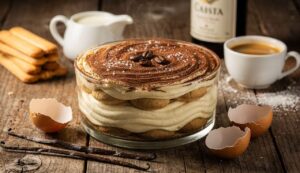Tiramisù con crema diplomatica: il segreto per una versione più leggera e vellutata del dolce classico.