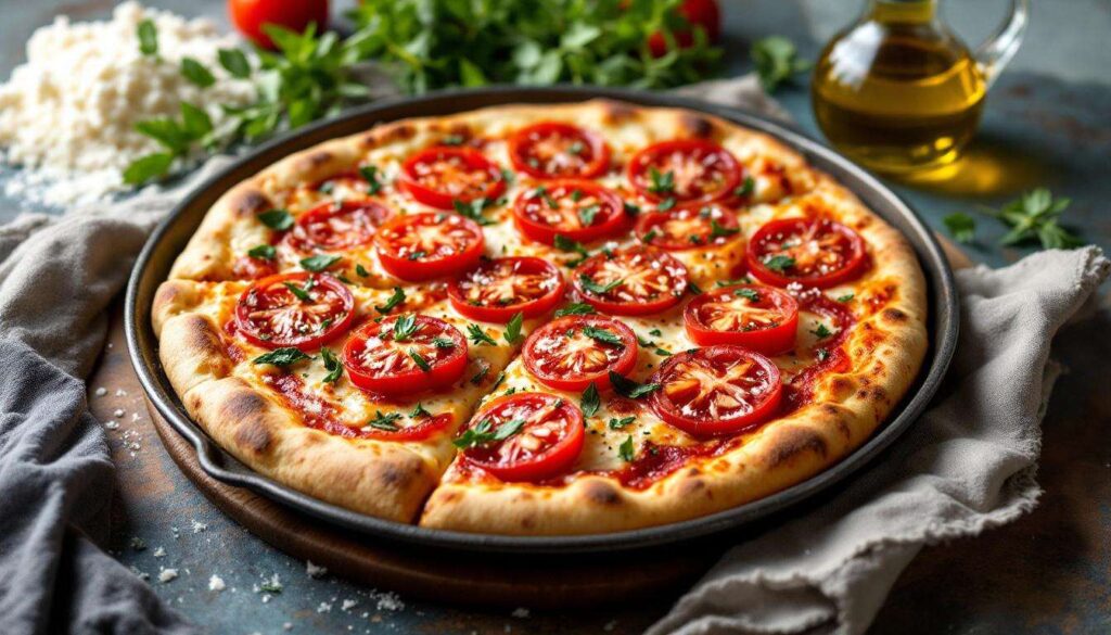 Pizza in padella senza lievitazione: pronta in 10 minuti con soli 3 ingredienti