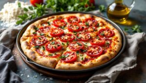 Pizza in padella senza lievitazione: pronta in 10 minuti con soli 3 ingredienti