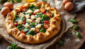 Torta salata con ricotta e spinaci: la ricetta velocissima con pasta sfoglia pronta