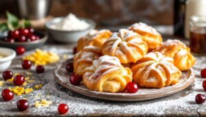 Zeppole di San Giuseppe al forno: croccanti fuori, cremose dentro senza friggere