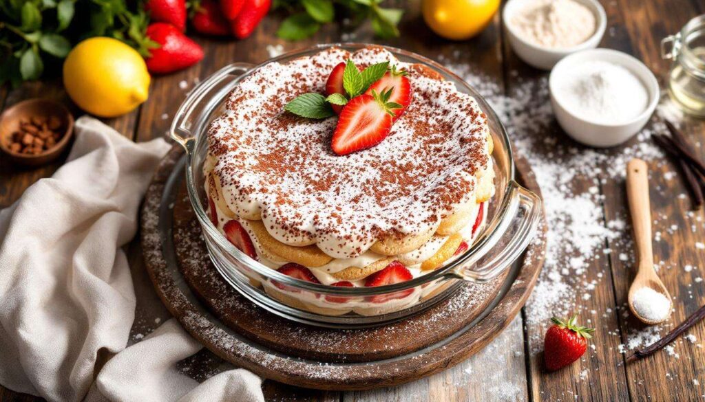 Tiramisù alle fragole senza uova crude: la versione primaverile che conquista tutti