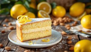 Torta caprese al limone: la ricetta di Sal De Riso senza farina e senza glutine