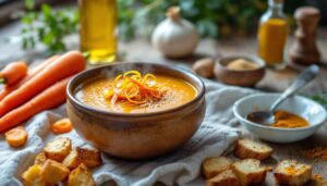 Vellutata di carote e zenzero: calda, vellutata e perfetta per le sere ancora fresche di marzo