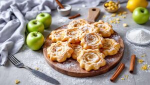 Frittelle di mele e cannella al forno: la merenda leggera di primavera amata da grandi e piccini