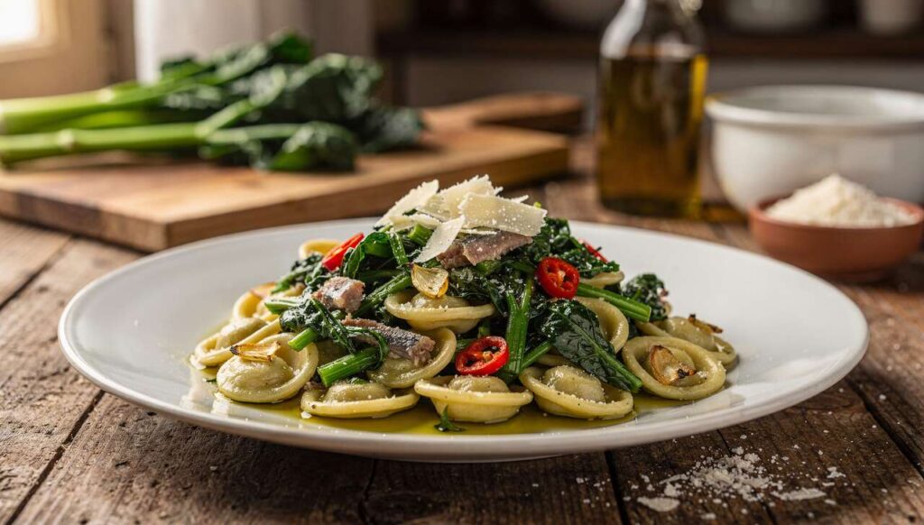 Orecchiette alle cime di rapa : Ricetta tradizionale