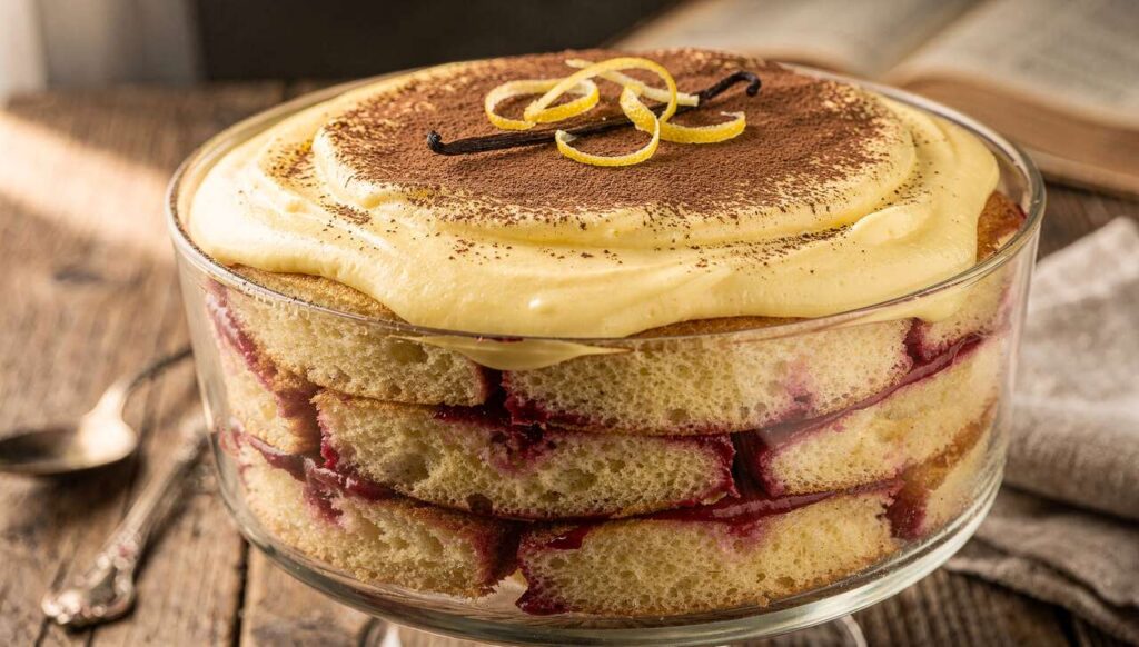 Zuppa inglese di Pellegrino Artusi: la ricetta originale con alchermes e crema pasticcera