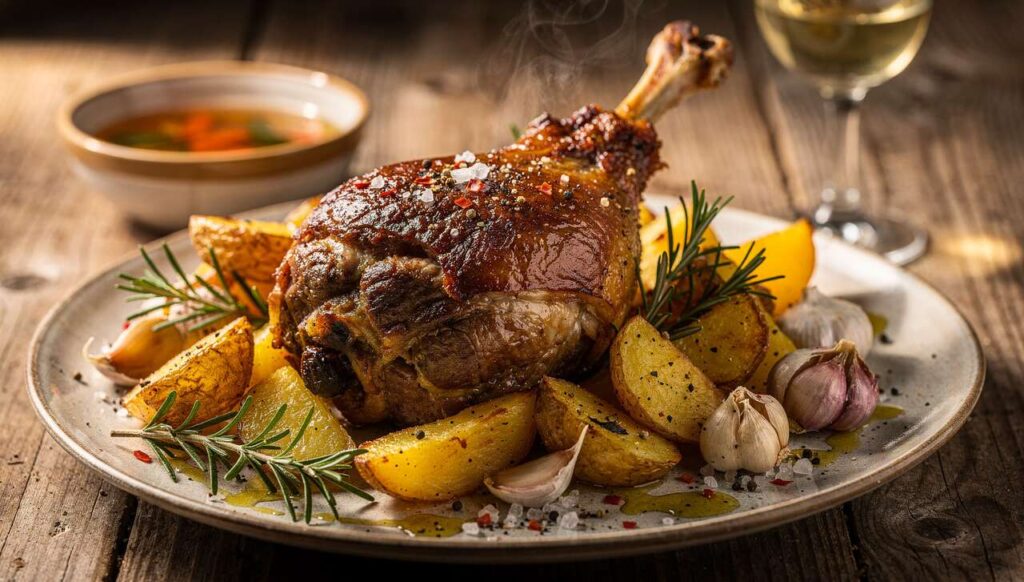 Agnello al forno con patate: il segreto di Cannavacciuolo per una carne tenera che si taglia con la forchetta