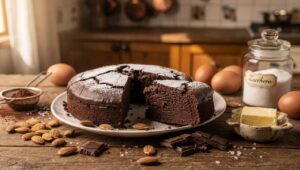 Torta caprese al cioccolato di Sal De Riso: la ricetta senza farina che non si sgonfia mai