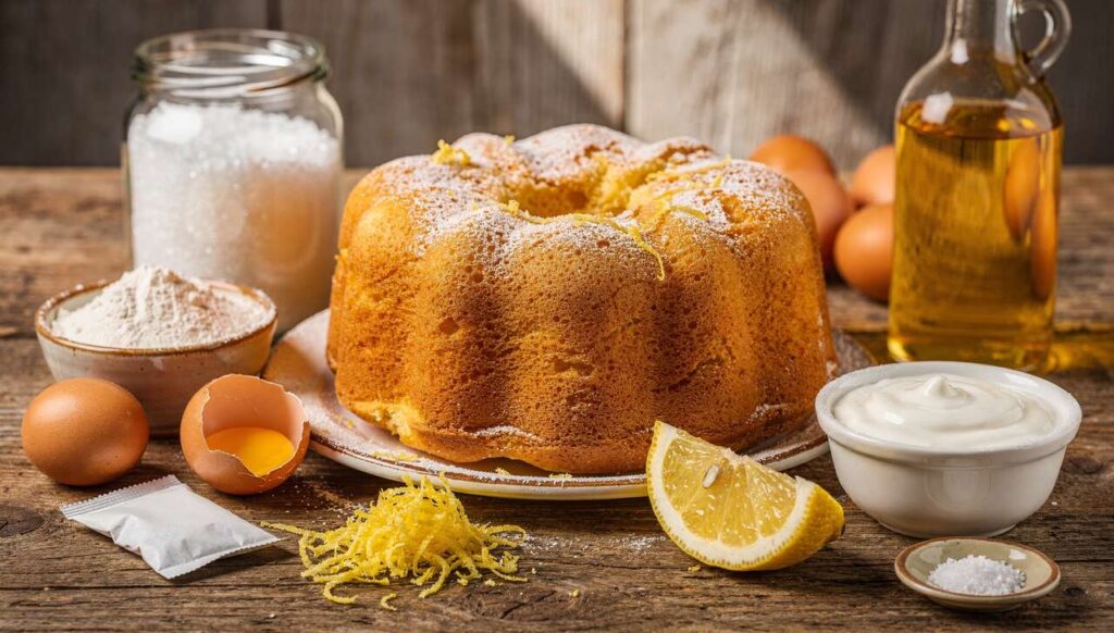 Ciambellone al limone di Benedetta Rossi: soffice e profumato per la colazione di primavera