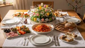 Menu completo di Pasqua per 6 persone con meno di 50 euro: dall'antipasto al dolce