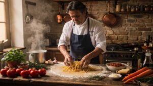 Massimo Bottura prepara le tagliatelle al ragù in 4 ore: ecco perché non scende mai a compromessi