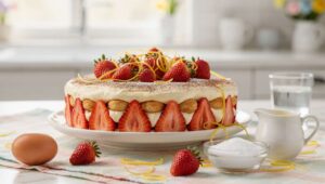 Tiramisù alle fragole senza cottura: fresco, cremoso e perfetto per il pranzo di Pasqua