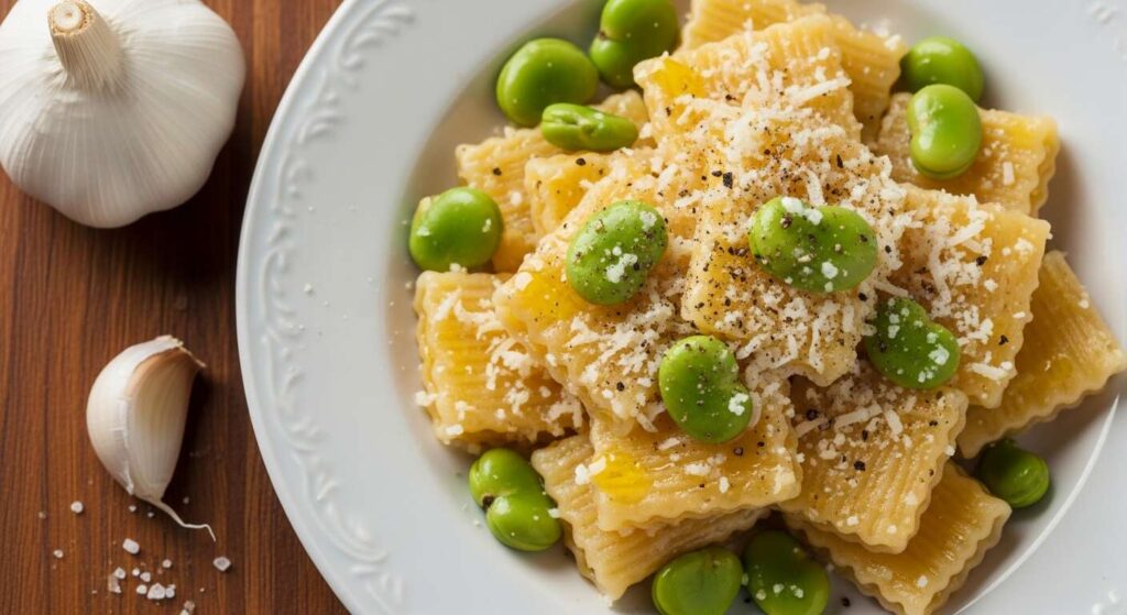 Pasta cacio e fave fresche: il primo piatto romano di primavera che costa meno di 3 euro