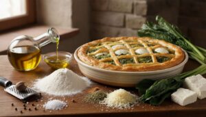 Torta Pasqualina con 7 strati di sfoglia: la ricetta genovese originale passo dopo passo