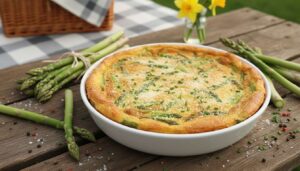 Frittata di asparagi al forno senza olio: leggera, alta e perfetta per il picnic di Pasquetta