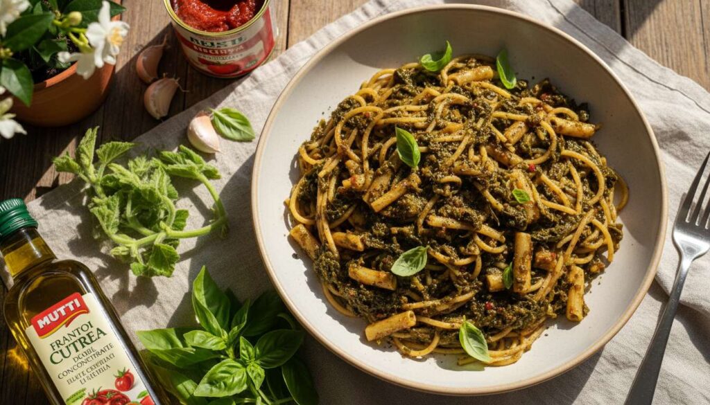 Pasta con i tenerumi alla palermitana, il piatto siciliano di primavera che costa meno di 3 euro