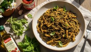 Pasta con i tenerumi alla palermitana, il piatto siciliano di primavera che costa meno di 3 euro