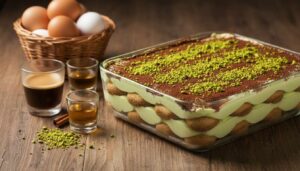 Benedetta Rossi svela la sua ricetta del tiramisù di Pasqua con crema al pistacchio di Bronte